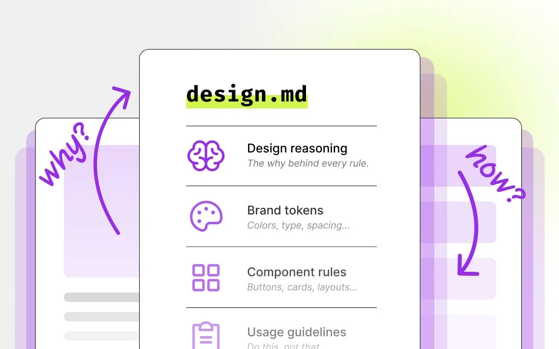 Article cover: A DESIGN.md should be about reasoning